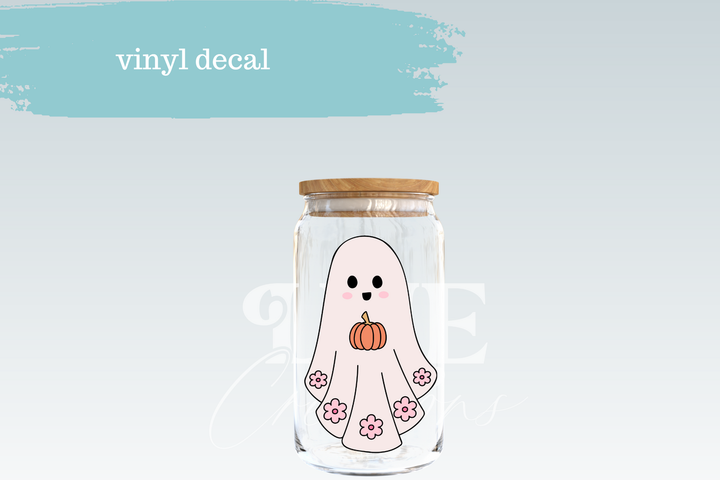 Pumpkin Ghost | Vinyl Decal