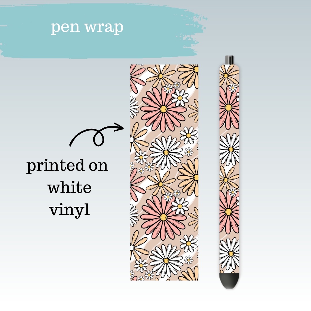 Floral Waves | Pen Wrap