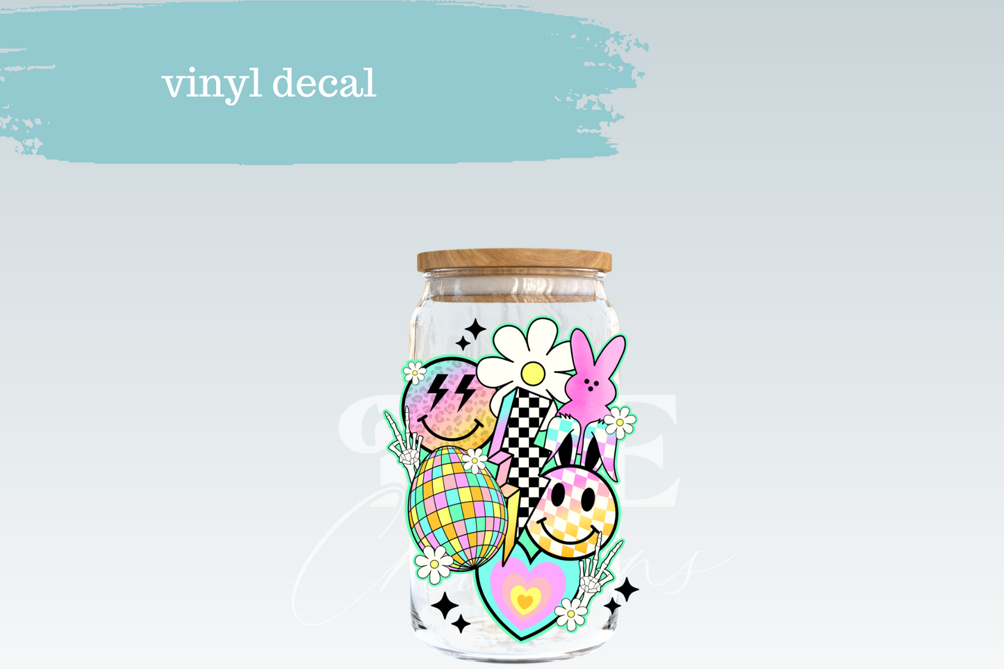 Easter Collage | Vinyl Decal