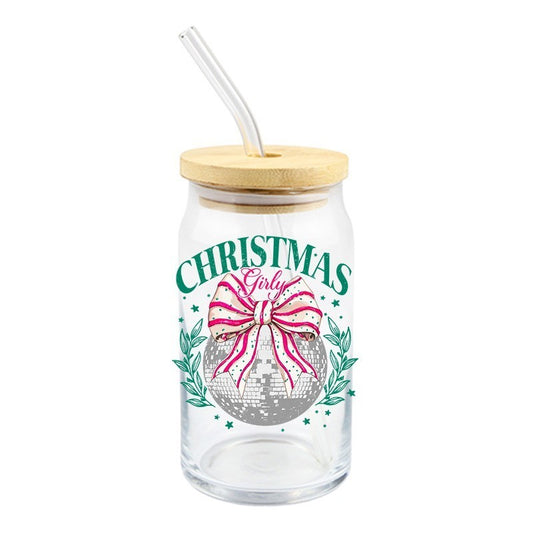 Christmas Girlie | UVDTF Decal | 4 inches