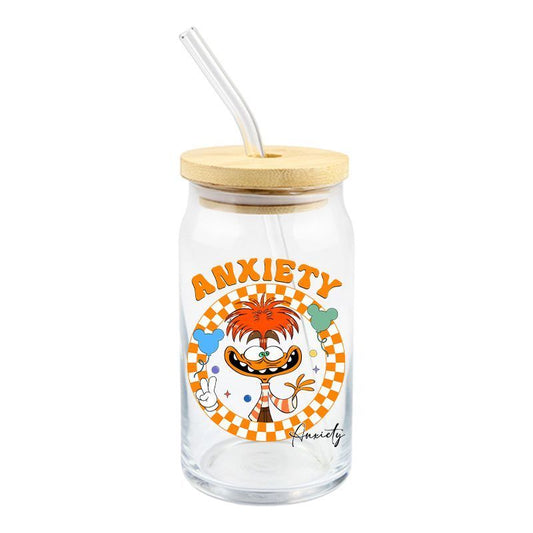 Anxiety | UVDTF Decal | 4 inches