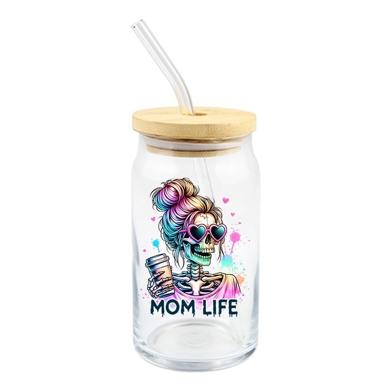 Mom Life | UVDTF Decal | 4 inches