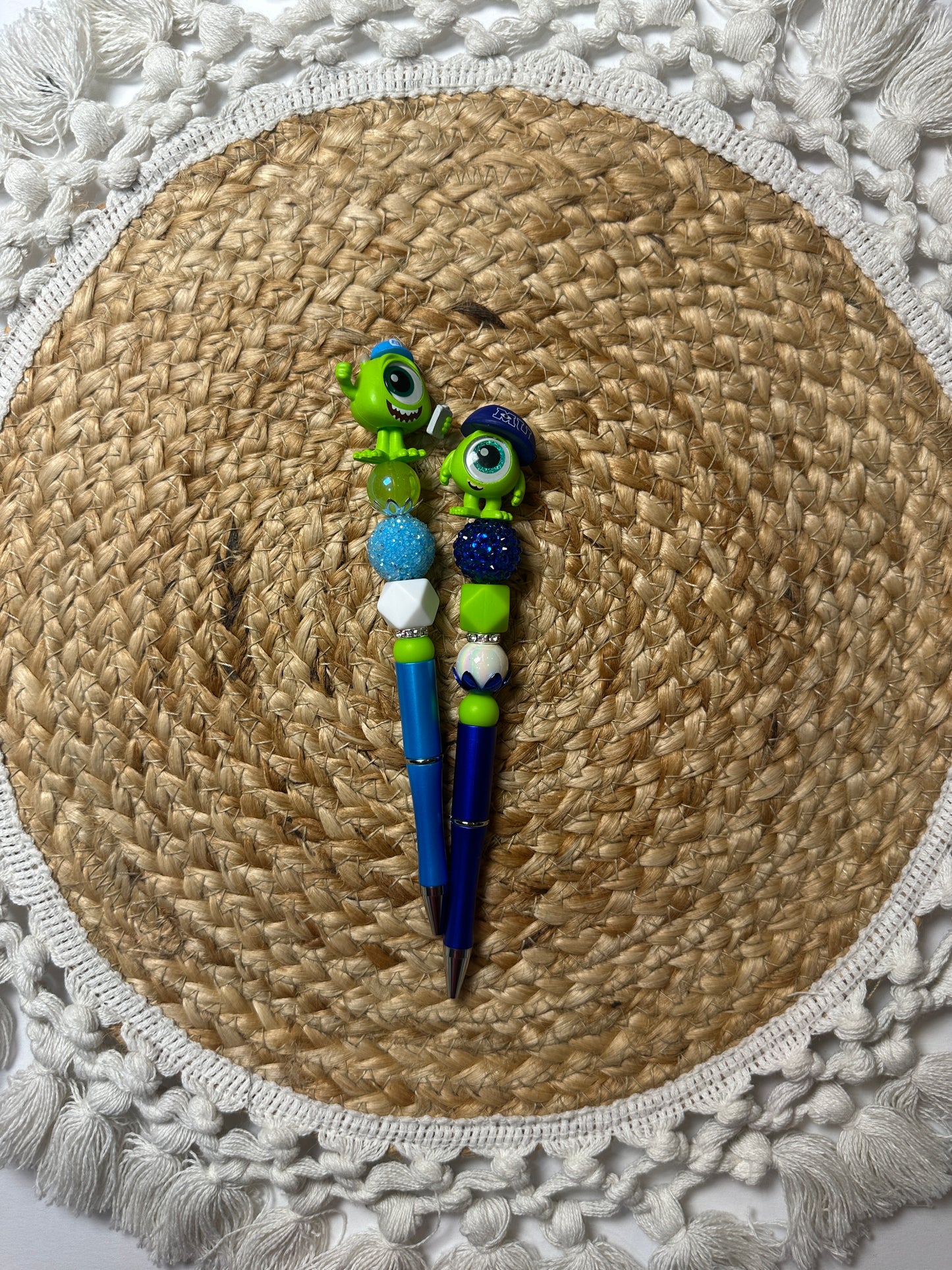 Scare Monster Theme Beaded Pen