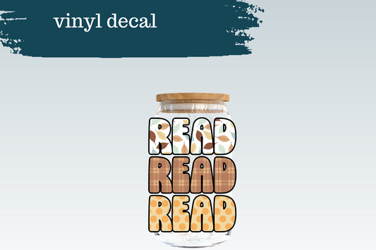 Read Read Read | Vinyl Decal